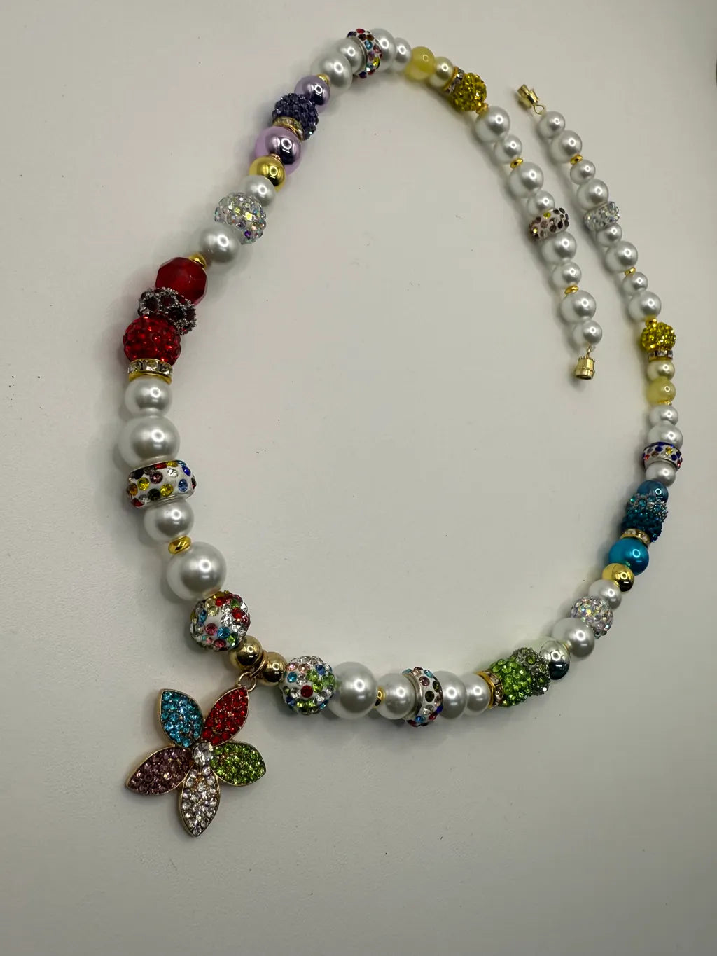The Sodr3am Flower Beaded Necklace