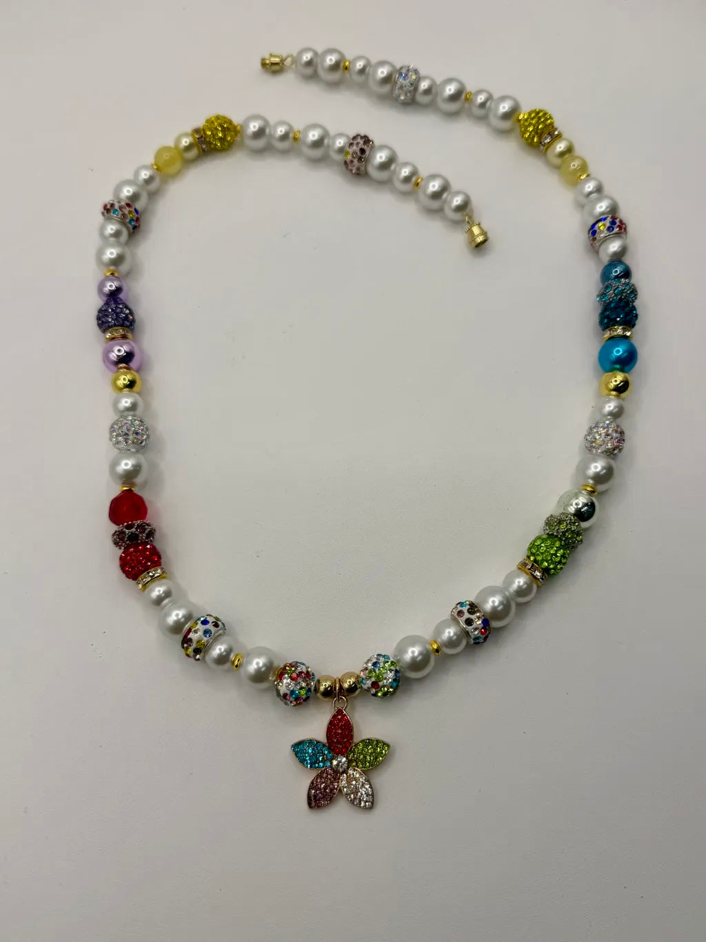 The Sodr3am Flower Beaded Necklace