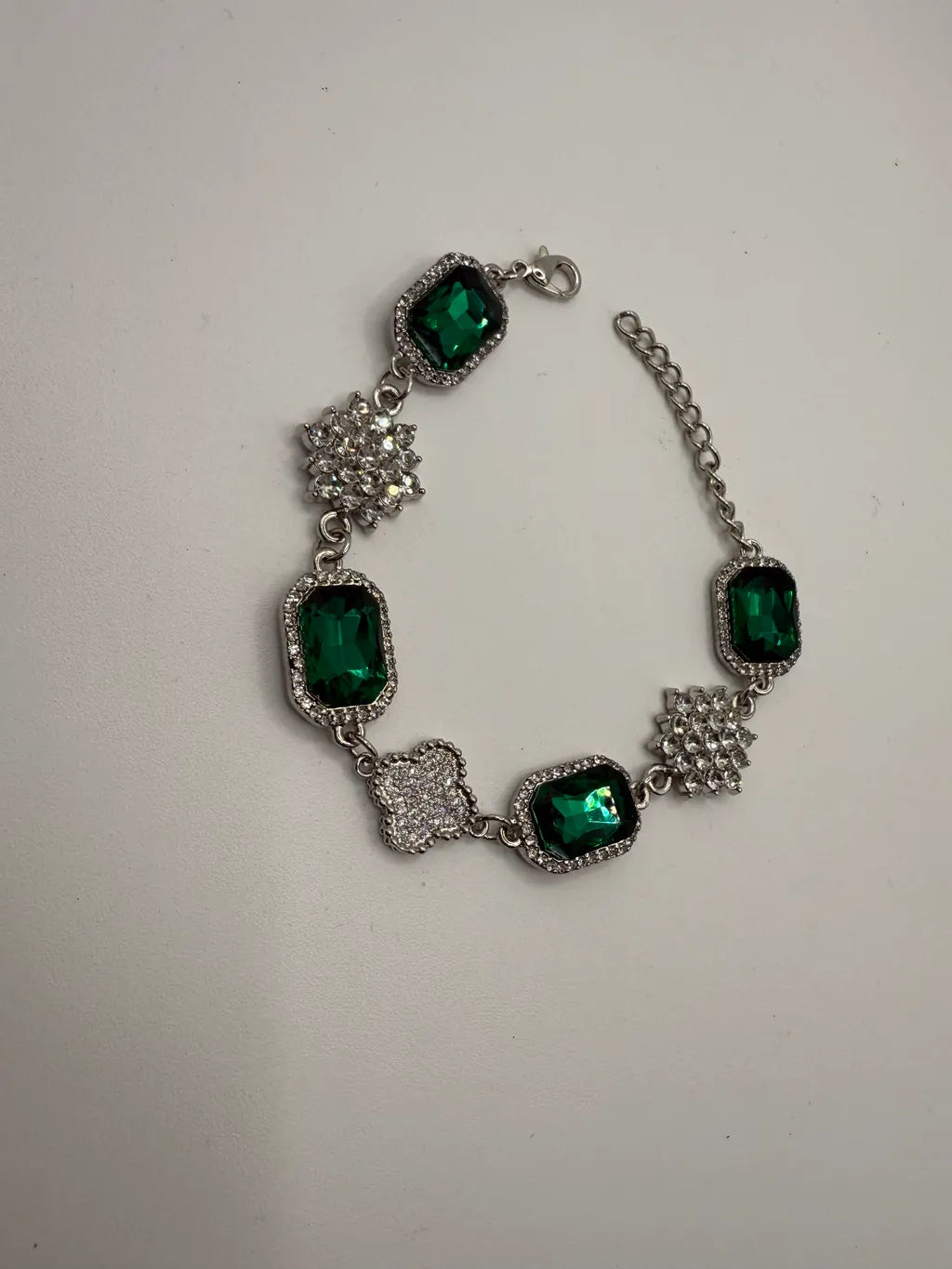 Emerald Star Link Bracelet