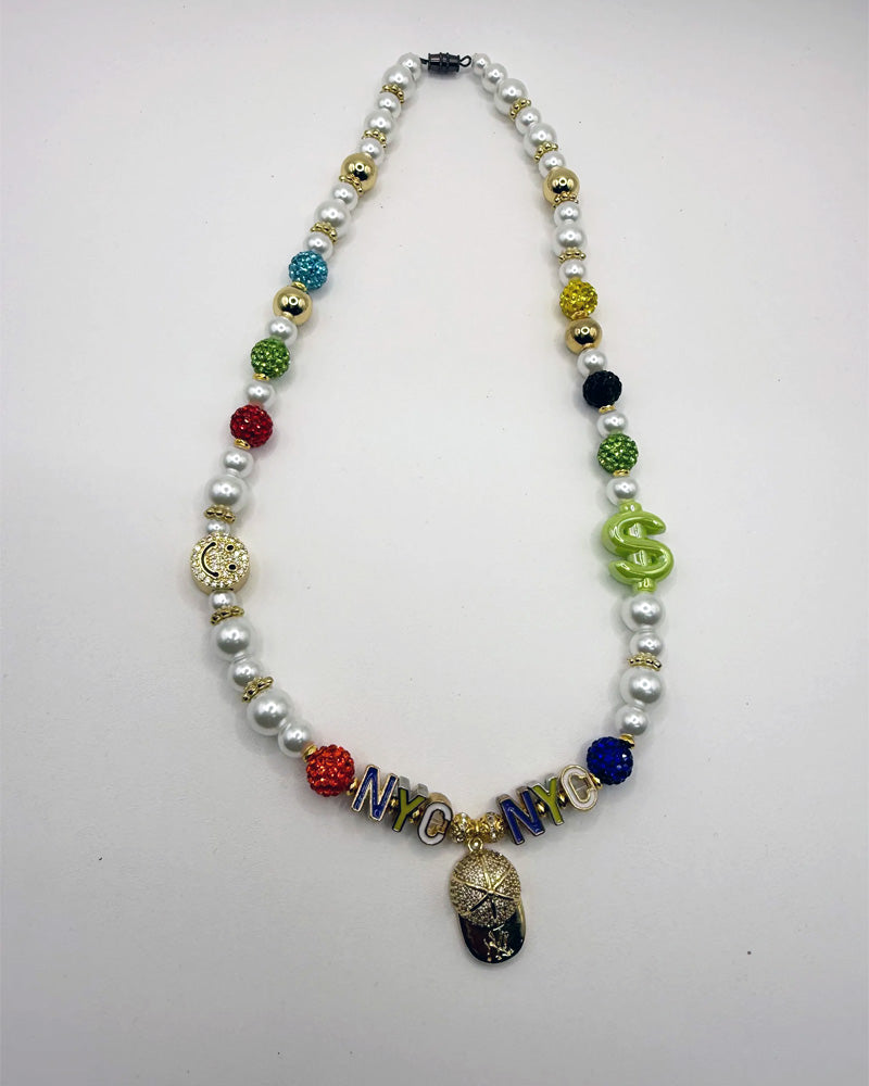 NYC Fitted Beaded Necklace