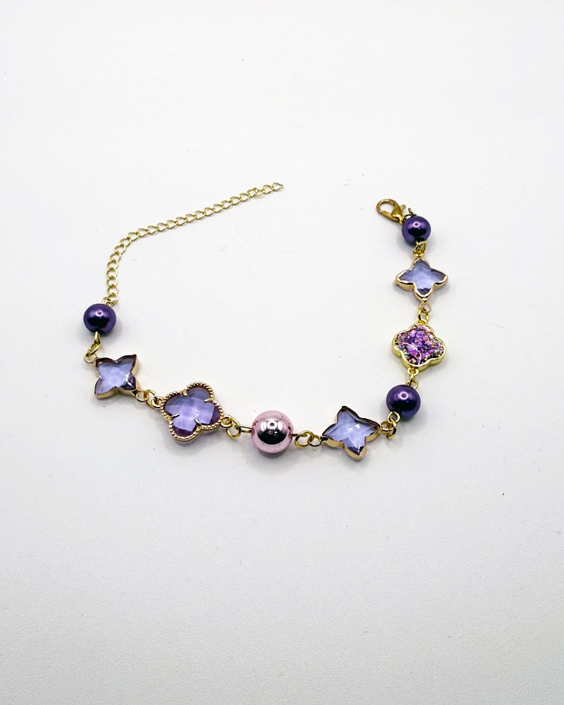 The Purple Rain Link Bracelet